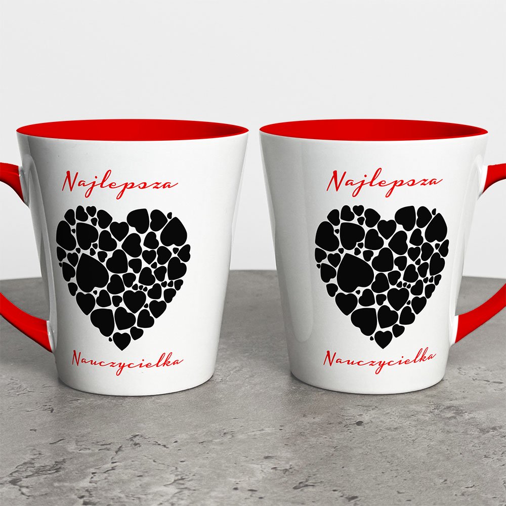 Kubek Latte Dla Nauczyciela Najlepsza Nauczycielka
