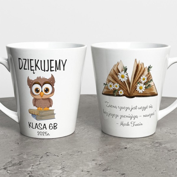 Kubek Latte Prezent Dla Nauczyciela Dziękujemy