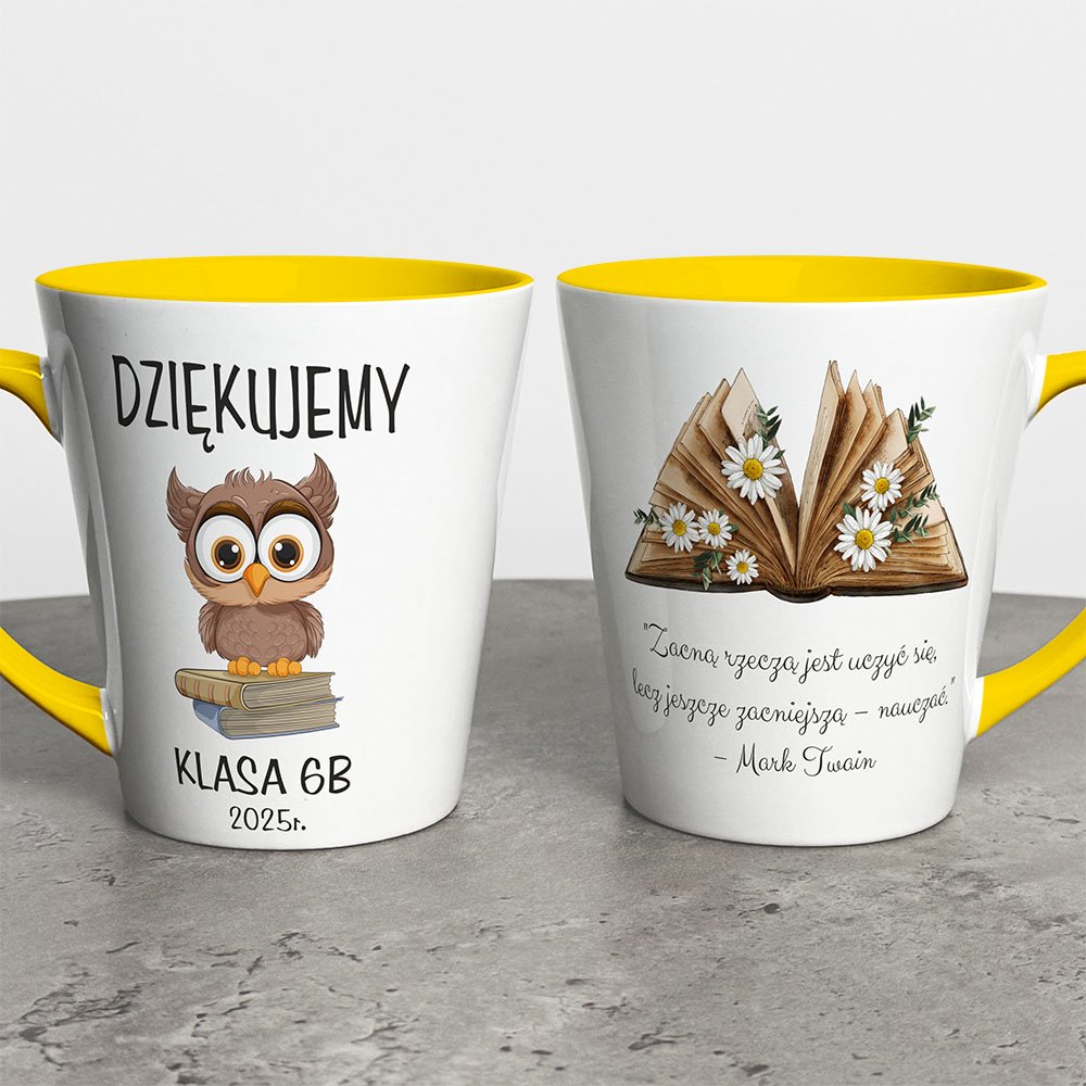 Kubek Latte Prezent Dla Nauczyciela Dziękujemy