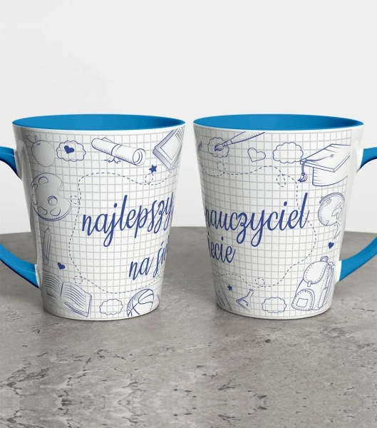 Kubek Latte Najlepszy Nauczyciel Na Świecie – miniatura 1000 × 1134