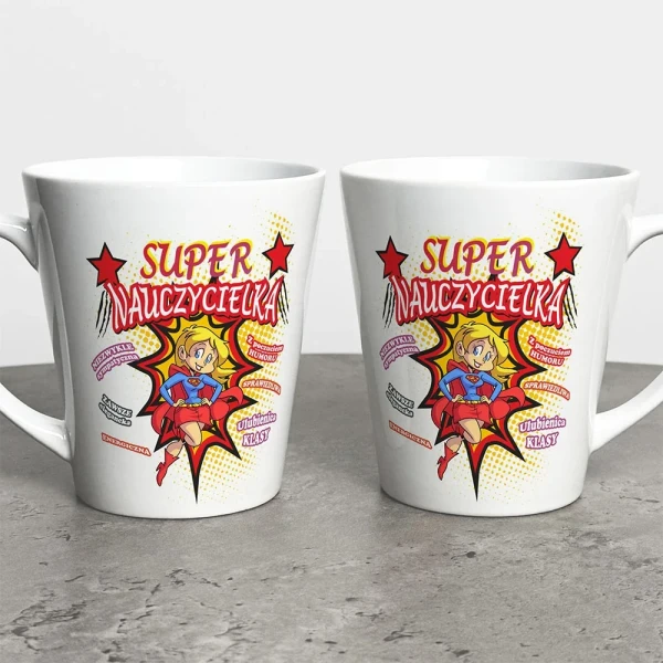 Kubek Latte Super Nauczycielka