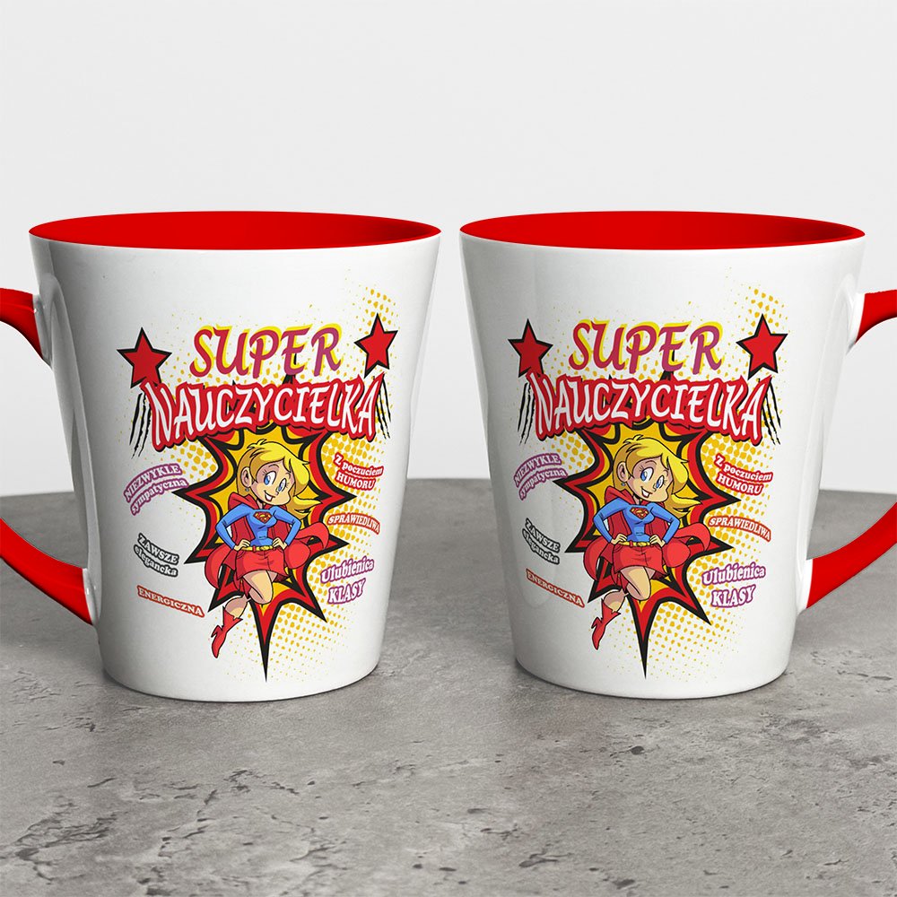 Kubek Latte Super Nauczycielka