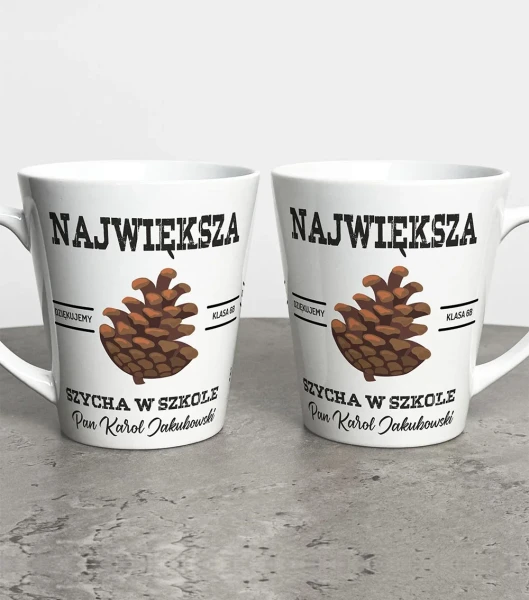 Kubek Latte Dla Nauczyciela Największa Szycha – miniatura 1000 × 1134