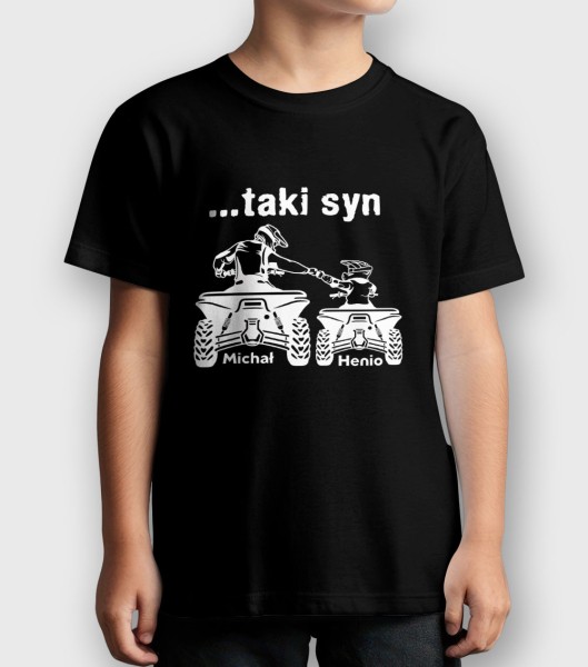 Koszulka Dziecięca Jaki Ojciec Taki Syn