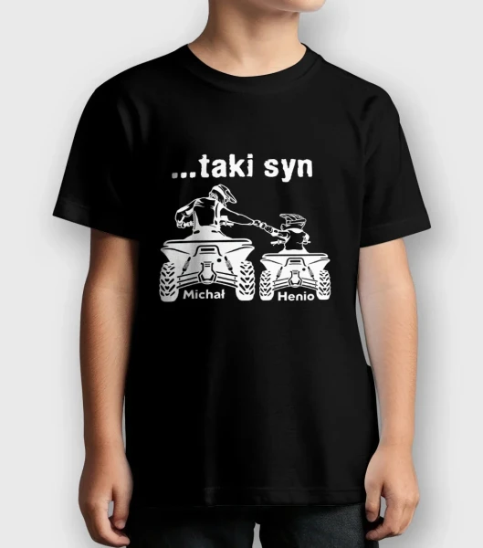 Koszulka Dziecięca Jaki Ojciec Taki Syn
