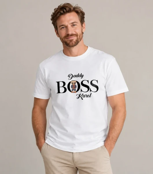 Koszulka Dla Taty Boss – miniatura 1000 × 1134