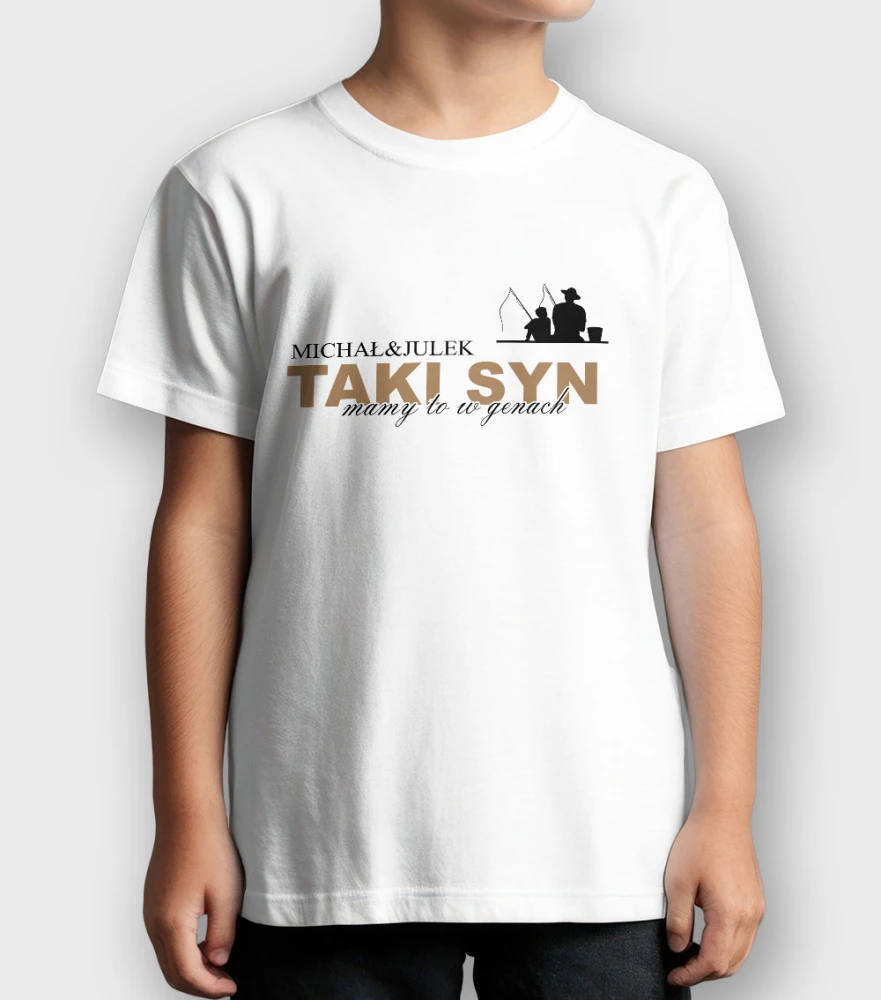 Koszulka Dziecięca Jaki Ojciec Taki Syn