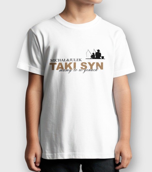 Koszulka Dziecięca Jaki Ojciec Taki Syn