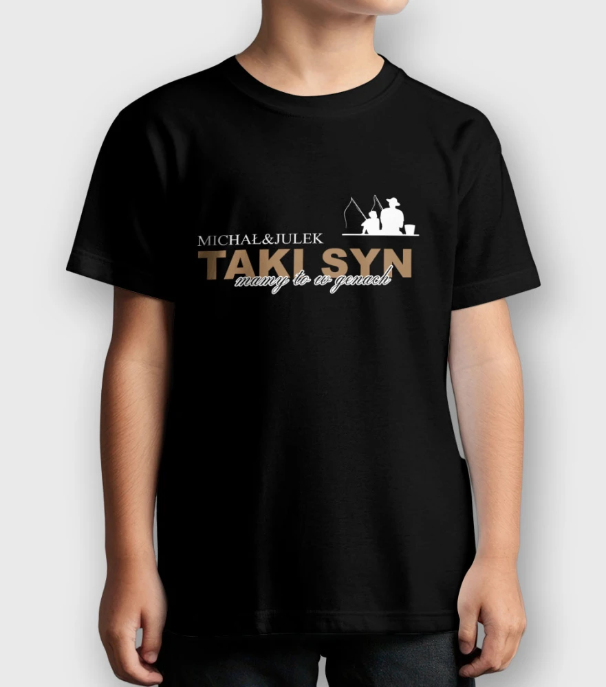 Koszulka Dziecięca Jaki Ojciec Taki Syn