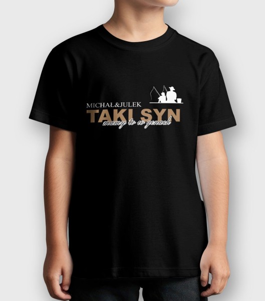 Koszulka Dziecięca Jaki Ojciec Taki Syn
