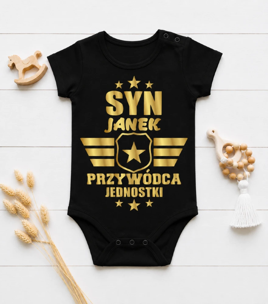 Body Dziecięce Przywódca Jednostki Z Imieniem