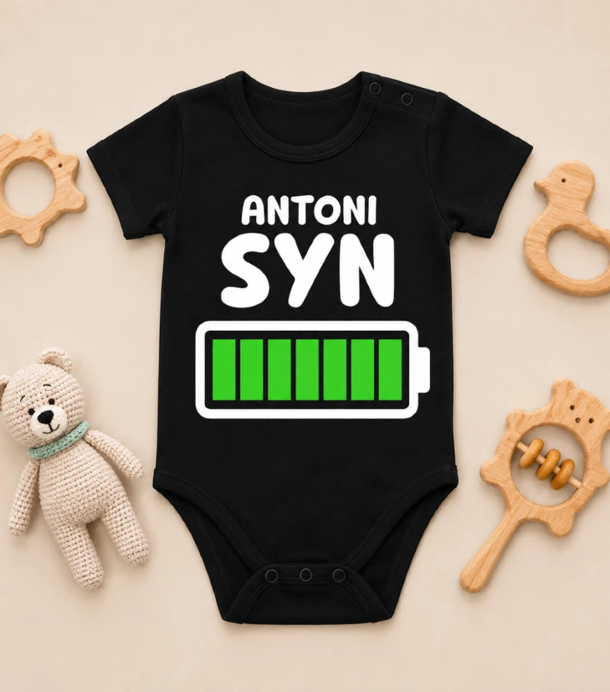 Body Dziecięce Syn Z Imieniem