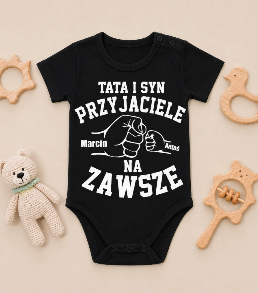 Body Dziecięce Tata I Syn Przyjaciele Na Zawsze