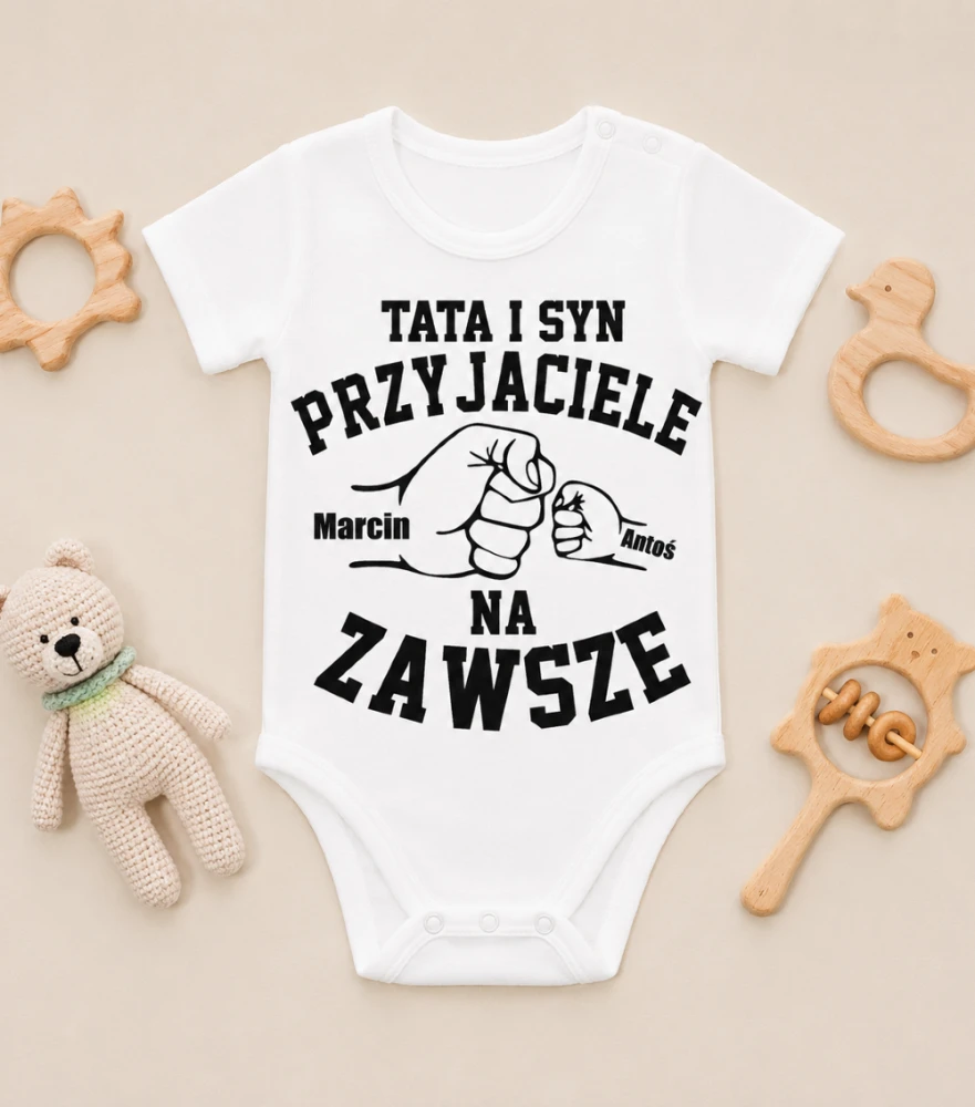 Body Dziecięce Tata I Syn Przyjaciele Na Zawsze
