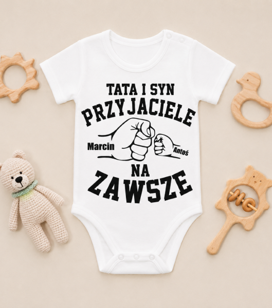 Body Dziecięce Tata I Syn Przyjaciele Na Zawsze