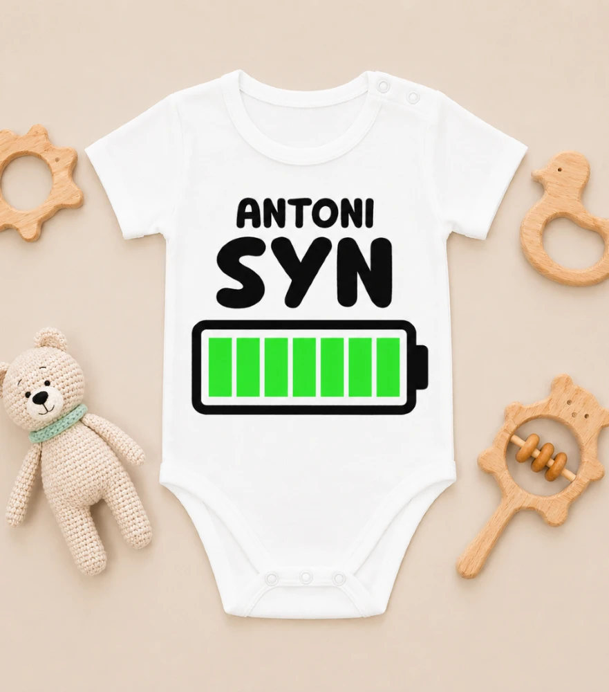 Body Dziecięce Syn Z Imieniem