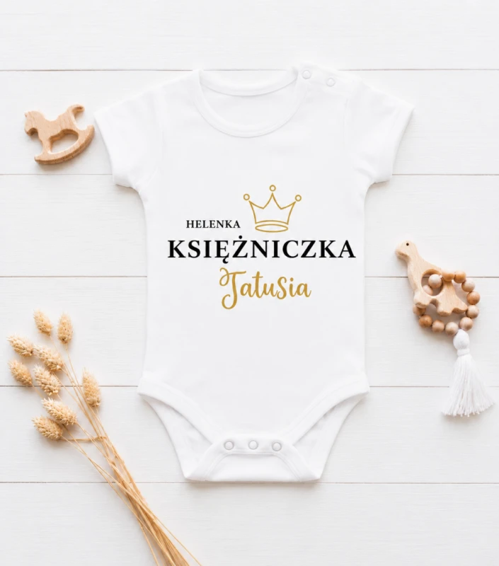 Body Dziecięce Księżniczka Tatusia Z Imieniem