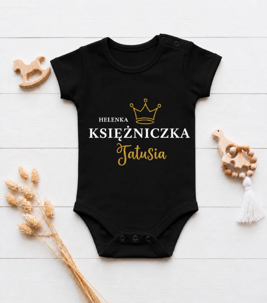 Body Dziecięce Księżniczka Tatusia Z Imieniem