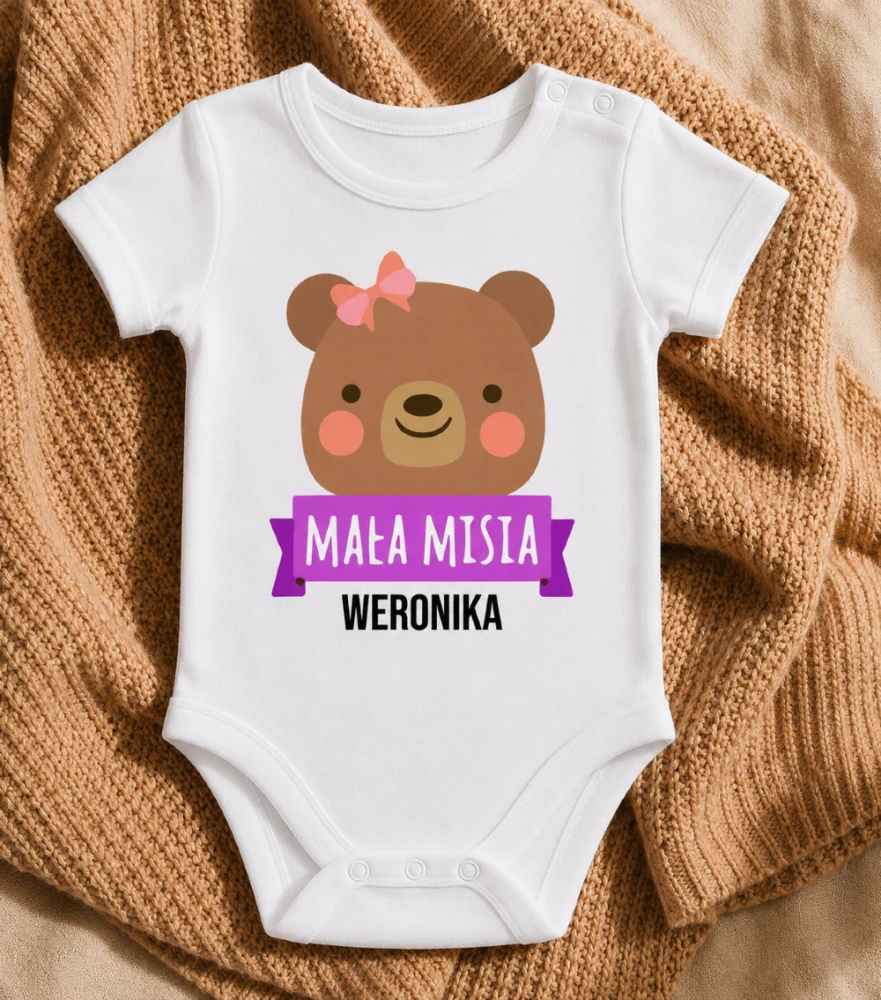Body Dziecięce Mały Miś/Mała Misia