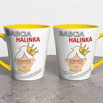 Kubek Latte Dla Babci Z Imieniem