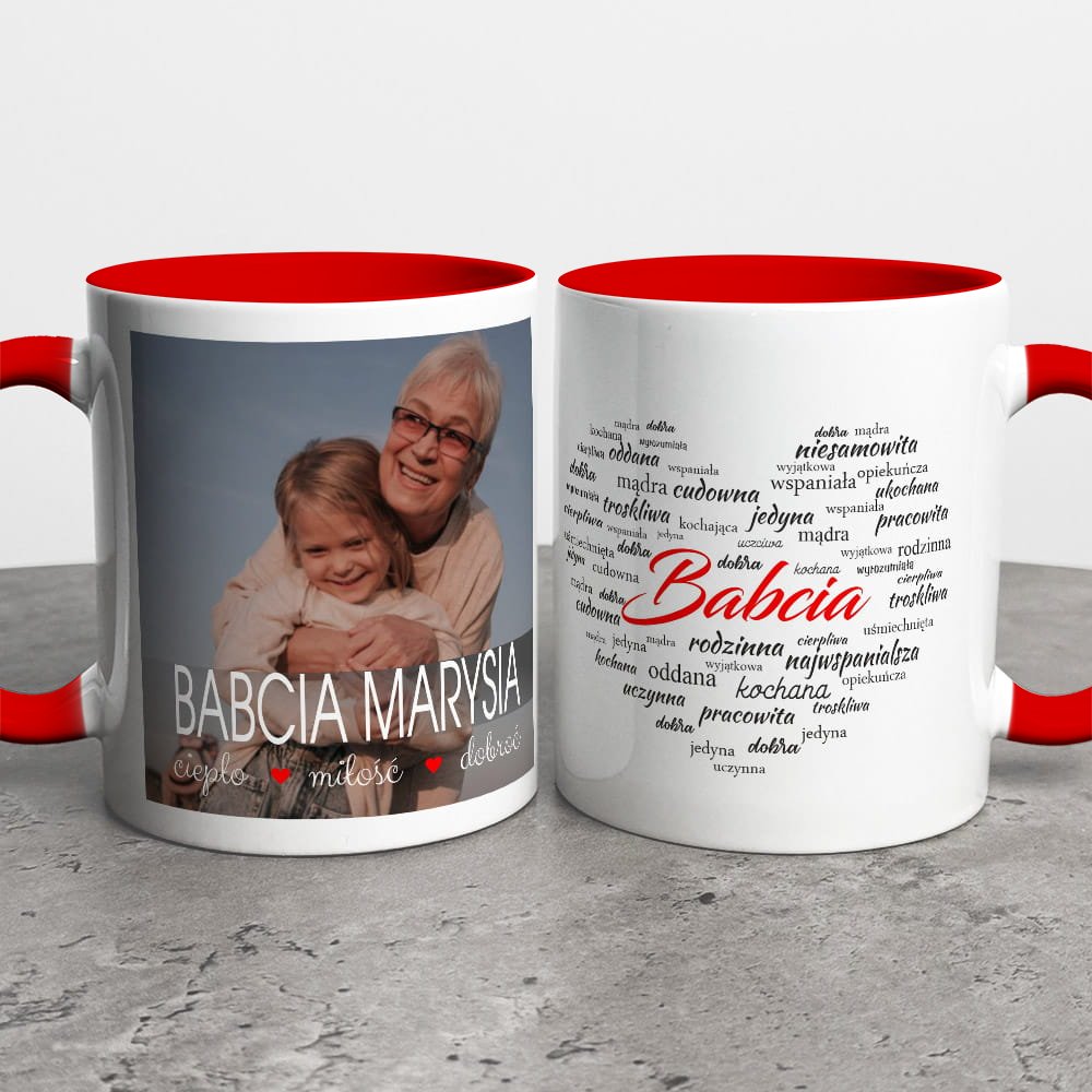 Kubek Dla Babci Ze Zdjęciem
