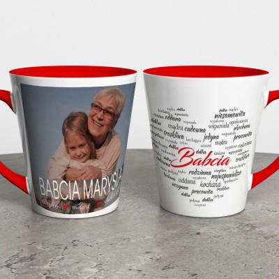 Kubek Latte Dla Babci Ze Zdjęciem