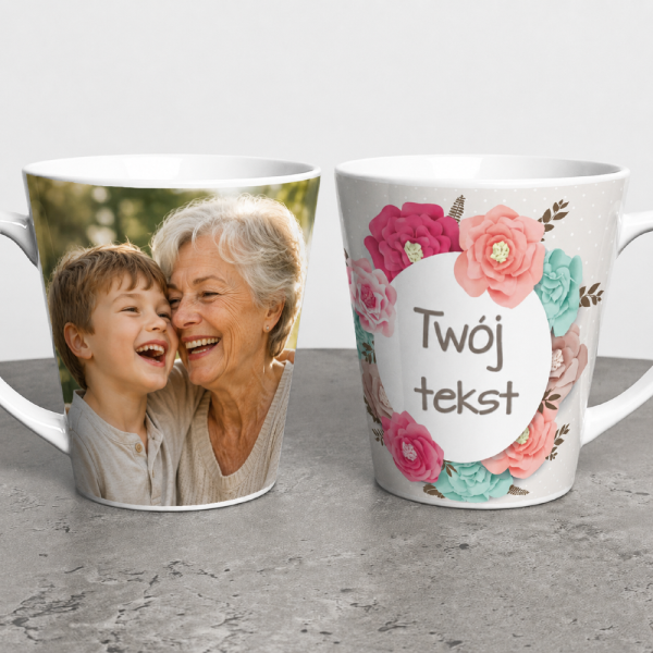Kubek Latte Dla Babci Ze Zdjęciem