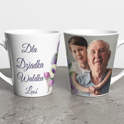 Kubek Latte Dla Dziadka Ze Zdjęciem