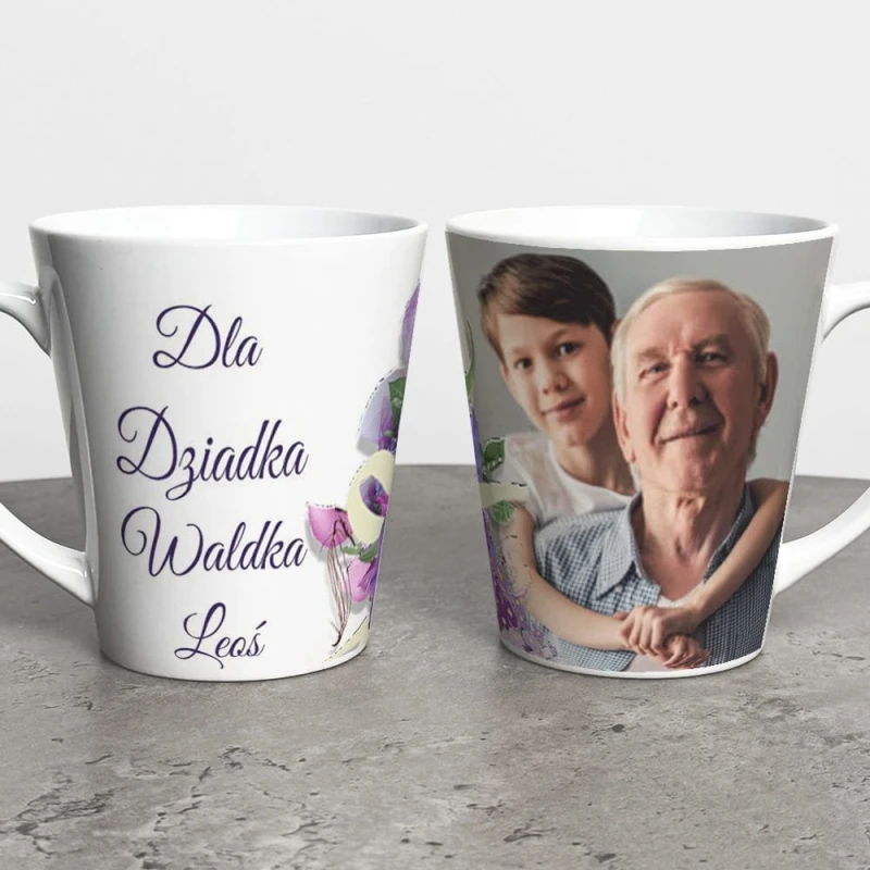 Kubek Latte Dla Dziadka Ze Zdjęciem