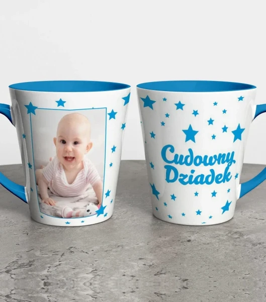 Kubek Latte Na Dzień Dziadka Ze Zdjęciem – miniatura 1000 × 1134