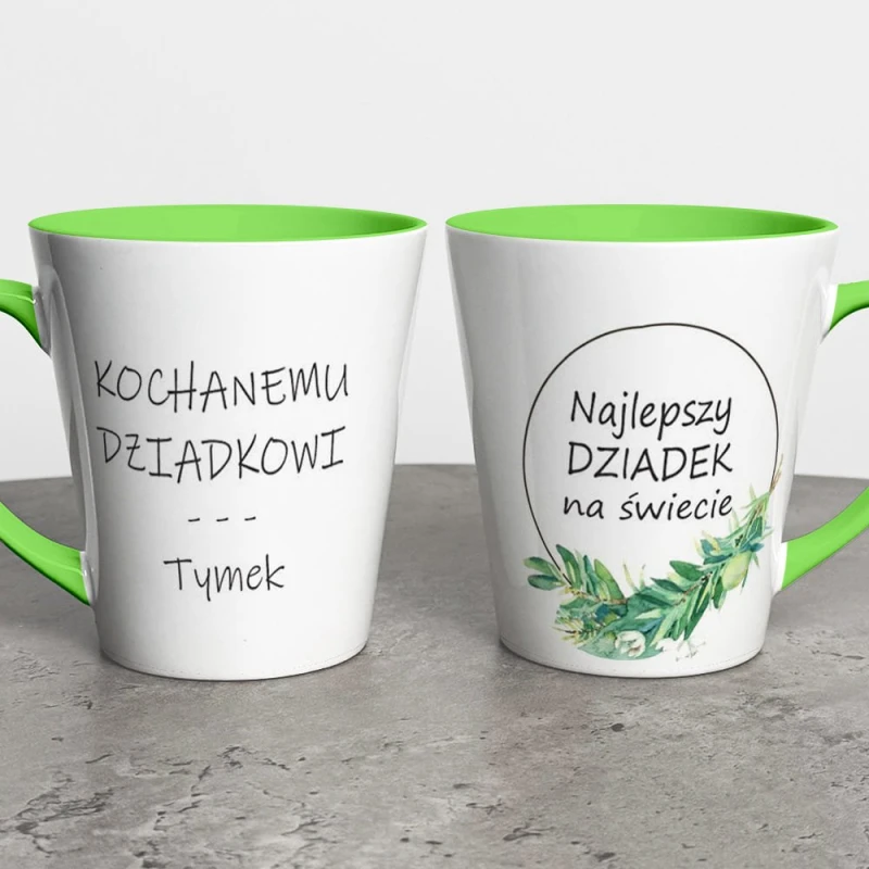 Kubek Latte Z Dedykacją Na Dzień Dziadka