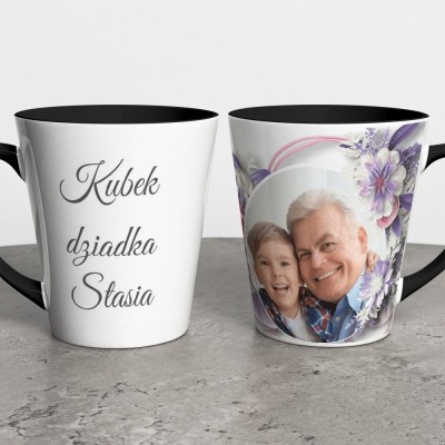 Kubek Latte Na Dla Dziadka Ze Zdjęciem