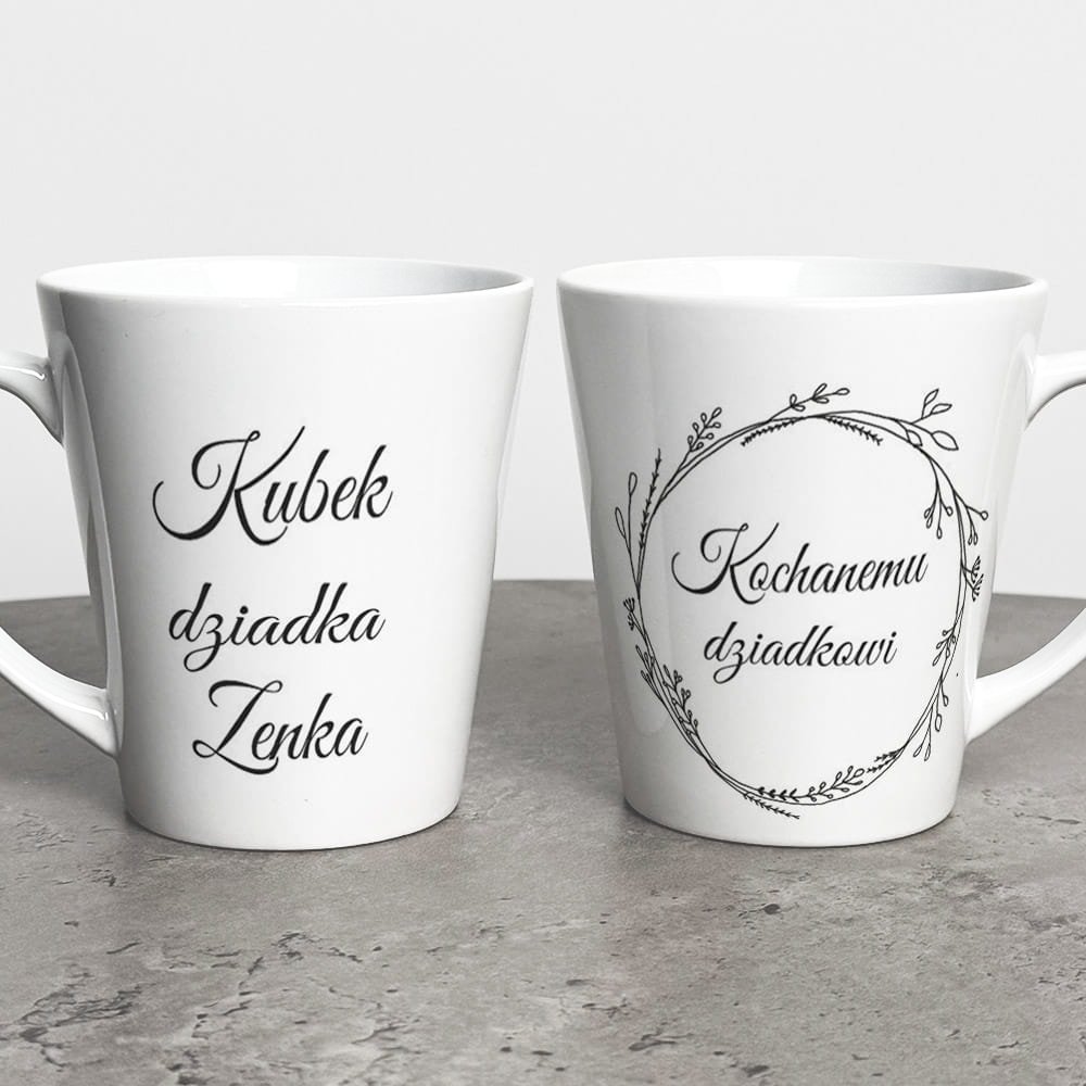 Kubek Latte Z Napisem Dla Dziadka