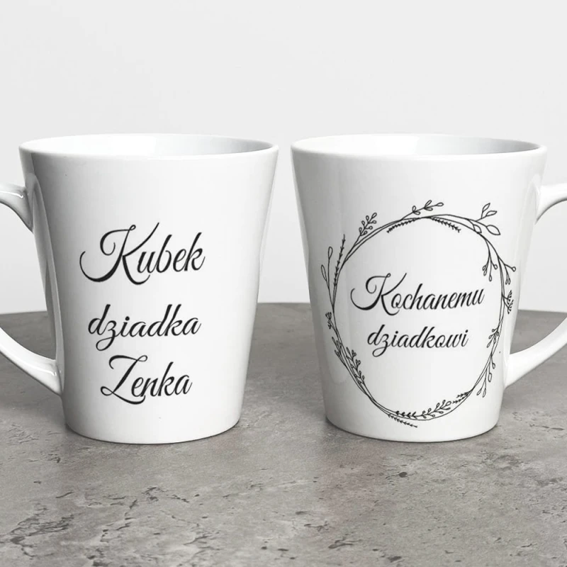 Kubek Latte Z Napisem Dla Dziadka