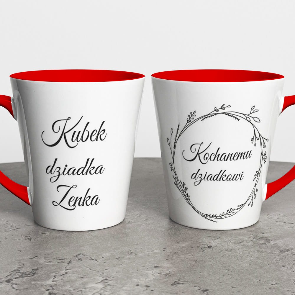 Kubek Latte Z Napisem Dla Dziadka