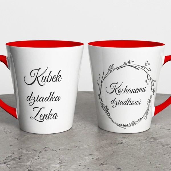 Kubek Latte Z Napisem Dla Dziadka