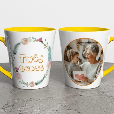 Kubek Latte Dla Babci Ze Zdjęciem