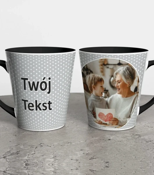 Kubek Latte Na Dzień Babci Ze Zdjęciem – miniatura 1000 × 1134