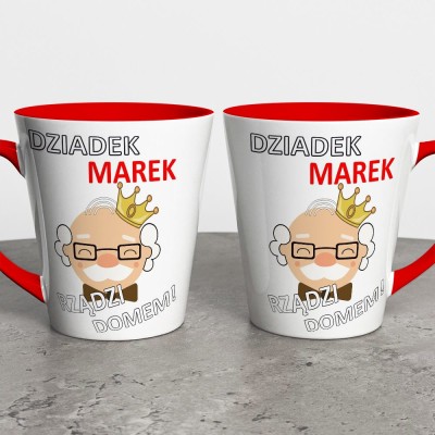 Kubek Latte Dla Dziadka Z Imieniem