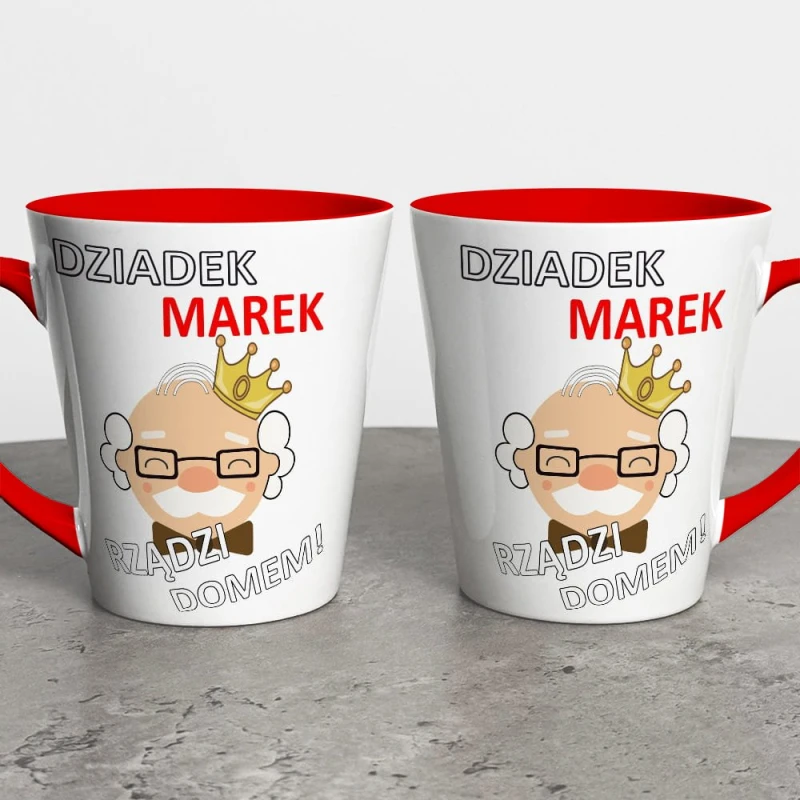 Kubek Latte Dla Dziadka Z Imieniem
