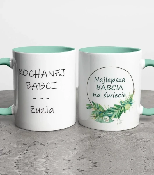 Kubek Z Napisem Dla Babci – miniatura 1000 × 1134