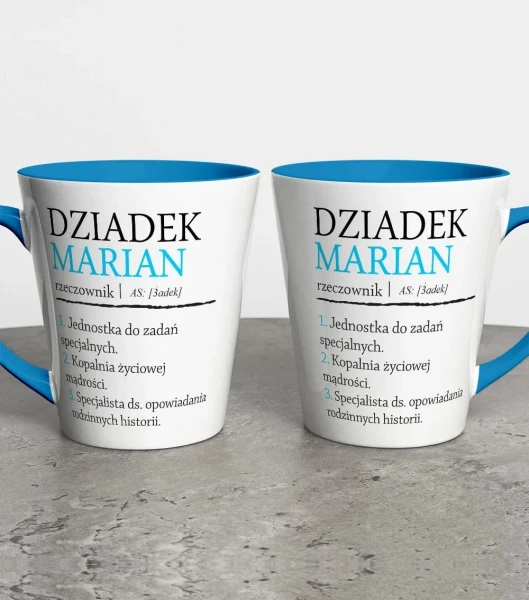 Kubek Latte Dla Dziadka Z Imieniem – miniatura 1000 × 1134