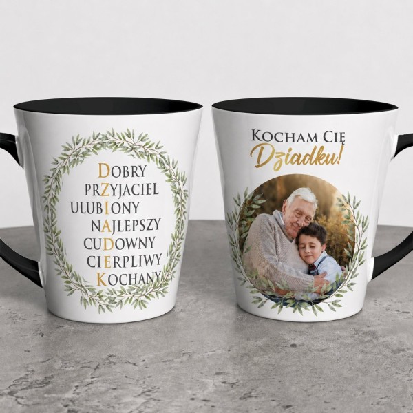 Kubek Latte Dla Dziadka Ze Zdjęciem