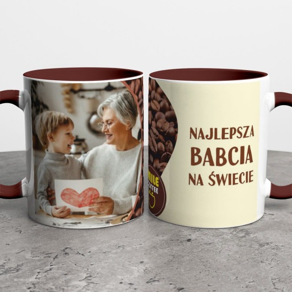 Kubek Dla Babci Ze Zdjęciem