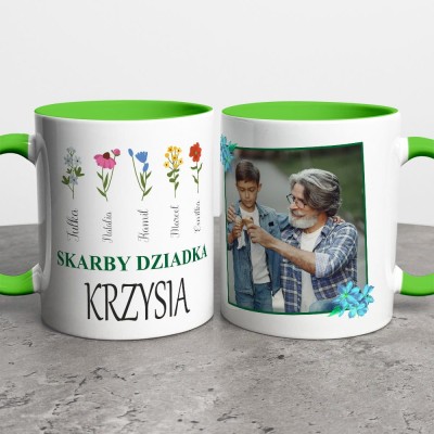 Kubek Dla Dziadka Ze Zdjęciem i Dedykacją