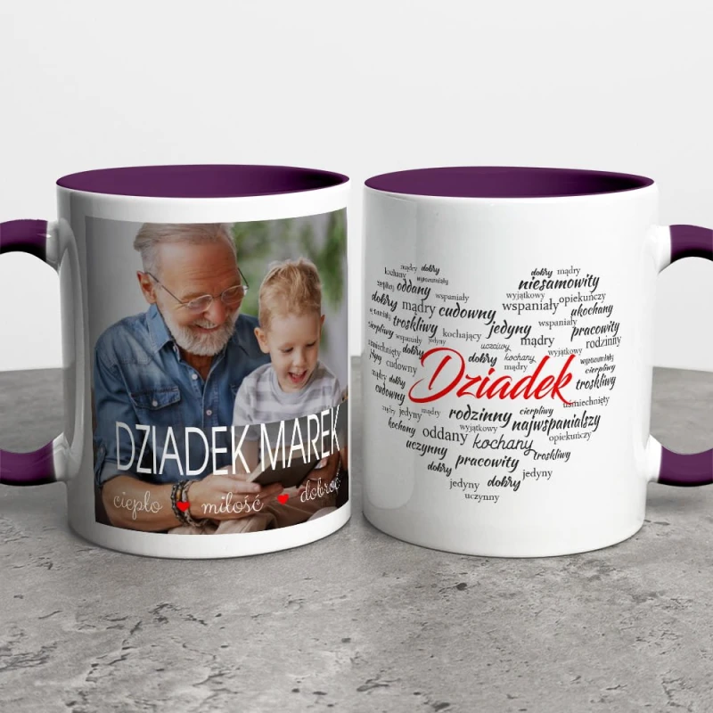 Kubek Dla Dziadka Ze Zdjęciem I Dedykacją
