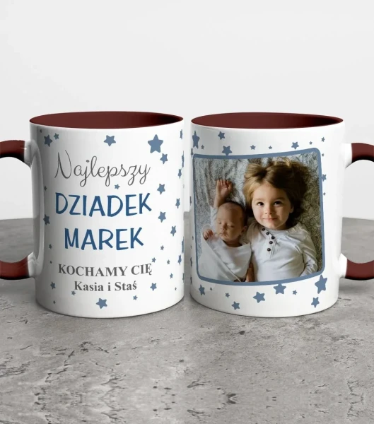 Kubek Dla Dziadka Ze Zdjęciem I Dedykacją – miniatura 1000 × 1134