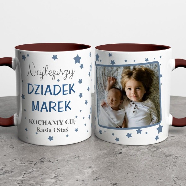 Kubek Dla Dziadka Ze Zdjęciem I Dedykacją