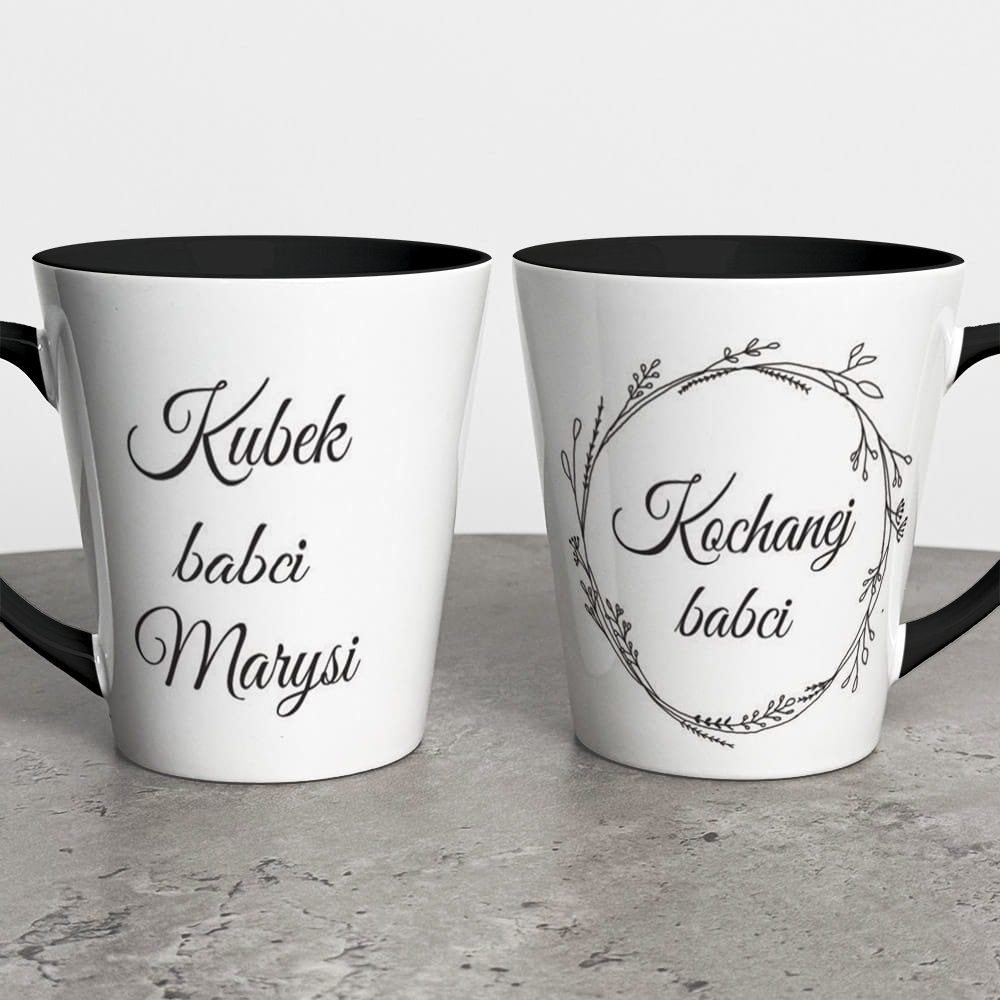 Kubek Latte Z Dedykacją Na Dzień Babci