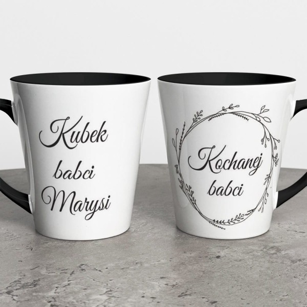 Kubek Latte Z Dedykacją Na Dzień Babci